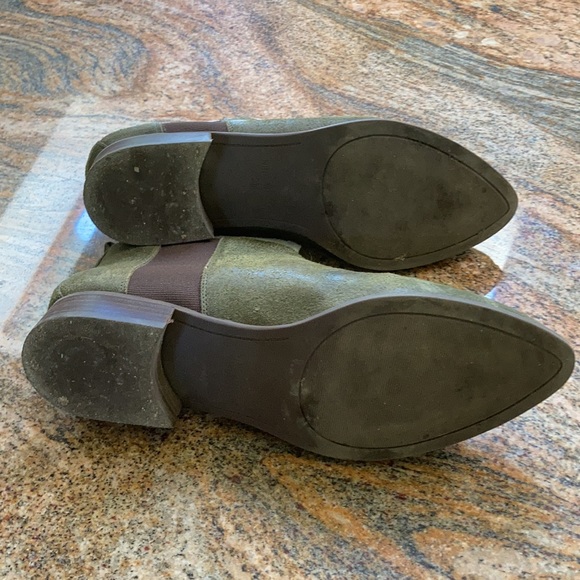 Like New Nine West Suede ankle boots Womens US 9M - Picture 5 of 7